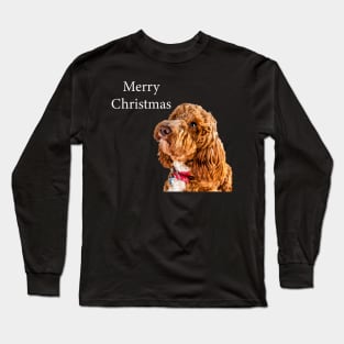 Cockapoo Merry Christmas Long Sleeve T-Shirt